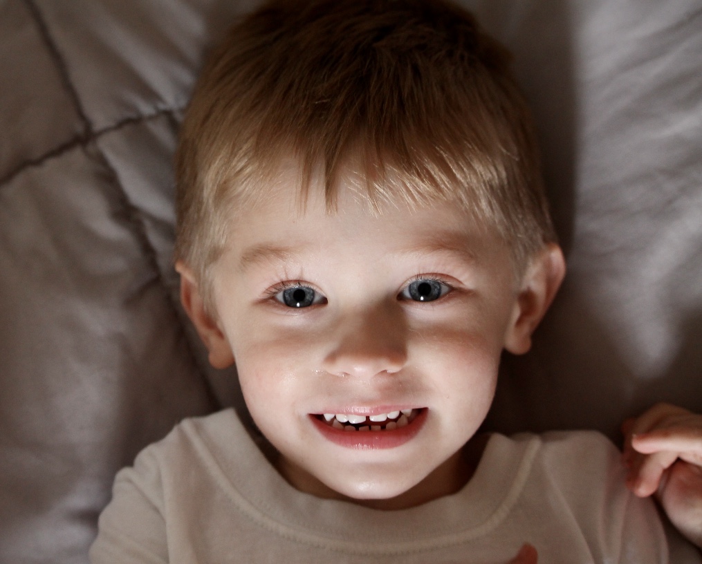 A picture of Easton - my grandson for the Random Posts and Discovering my Niche post.