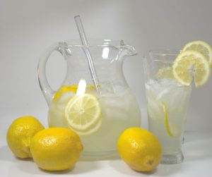 Lemons to lemonade image for Famous People blog.