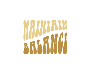 Graphic image for Maintain balanace in brand colors.