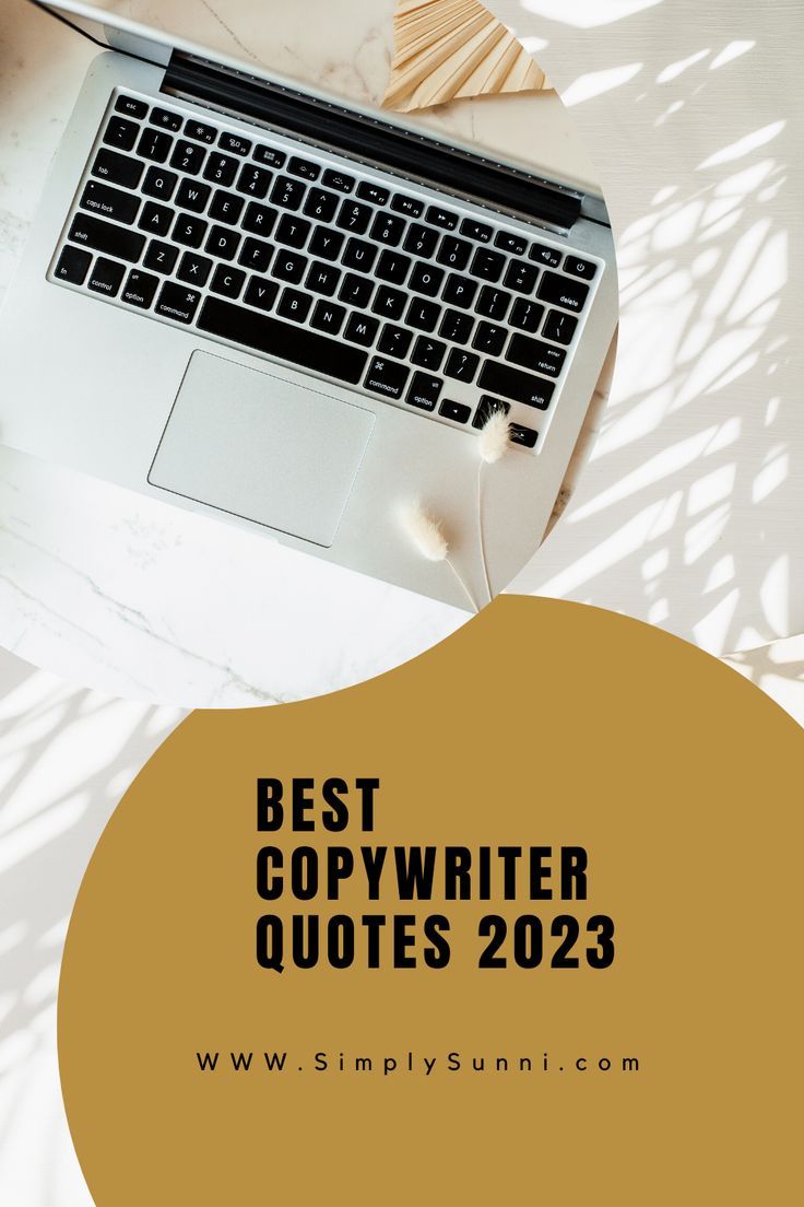 Best copywriter 2023 pin