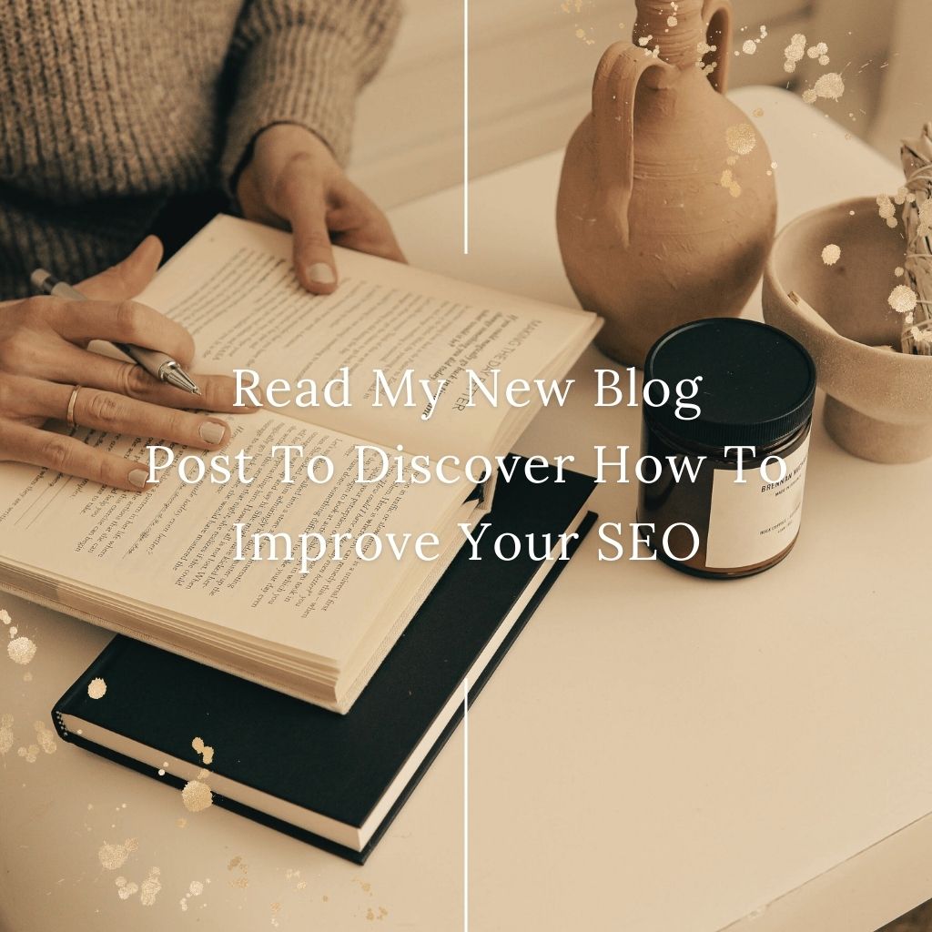 Reading a book and blogging for a small business with Simply Sunni