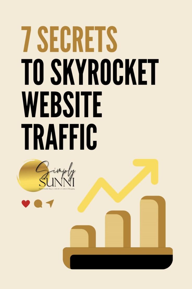 7 secrets to boost website traffic