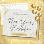 Crafting a New Year's Resolution image for SImply Sunni social media accounts.