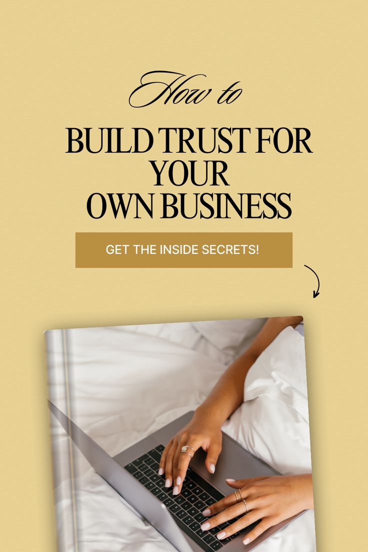 Build Trust for Your Small Business Blog Pin.