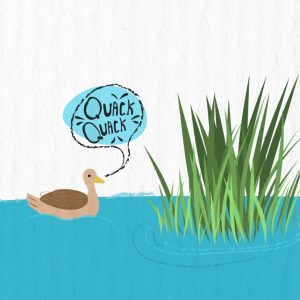 Quack image from Let's go to the Lakehouse.