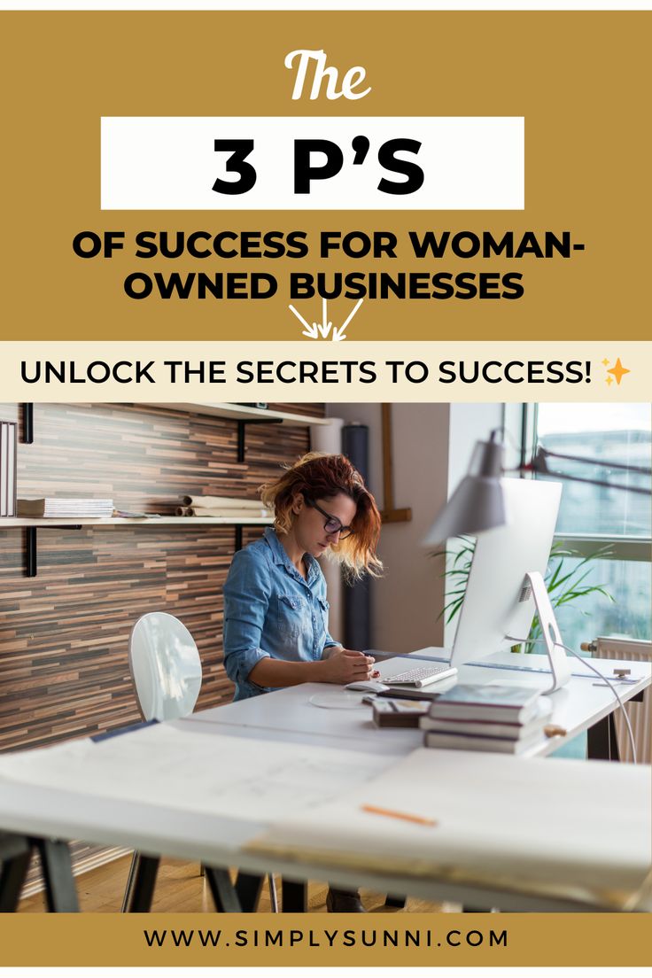 The P's Women Owned Pin 