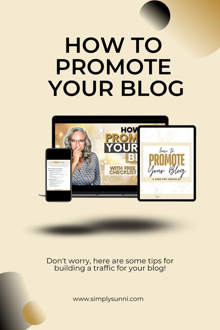 How to Promote Your Blog Pin.