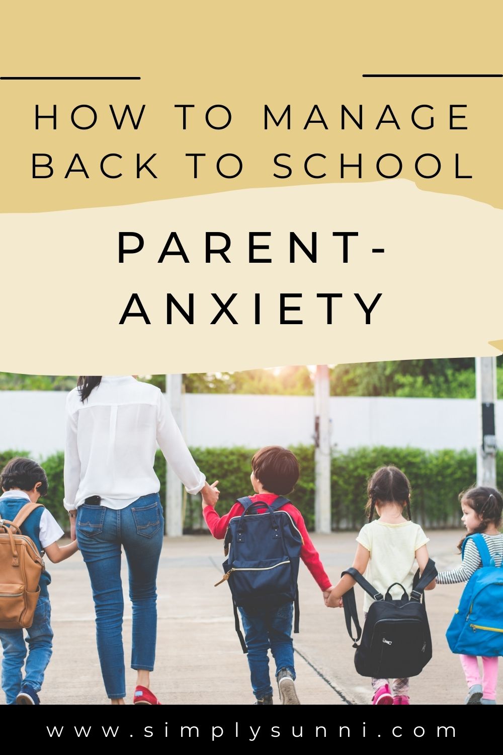 How to manage back to school