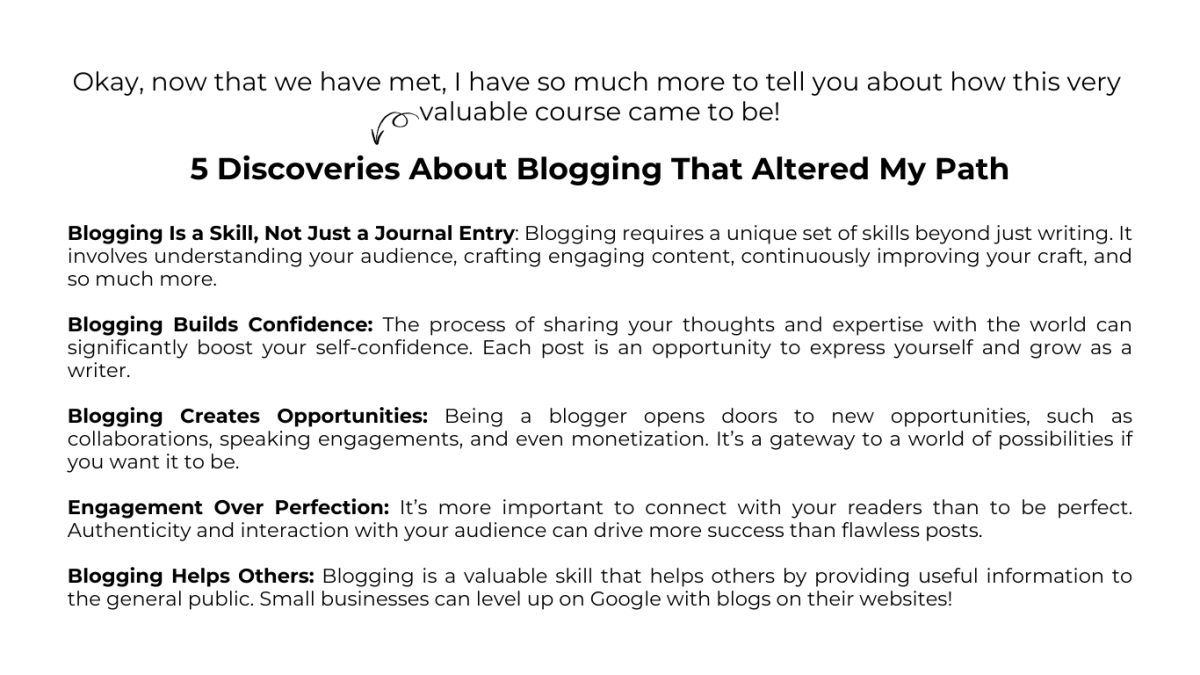 Announcing The Blogger's Secret Formula Course - SIMPLY SUNNI