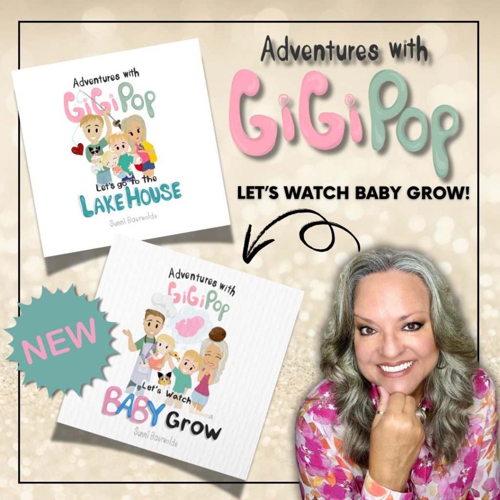 Announcement! Book 2 in the Adventures with GigiPop Series is here. Let's Watch Baby Grow!