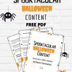 Halloween Content Freebie