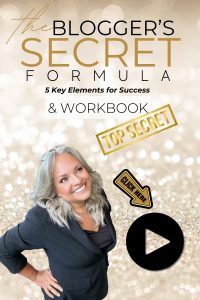 Image for the Blogger's Secret Formula announcement video.