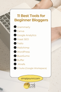 11 Best Tools for Beginner Bloggers