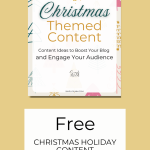 Christmas Themed Content Pinterest