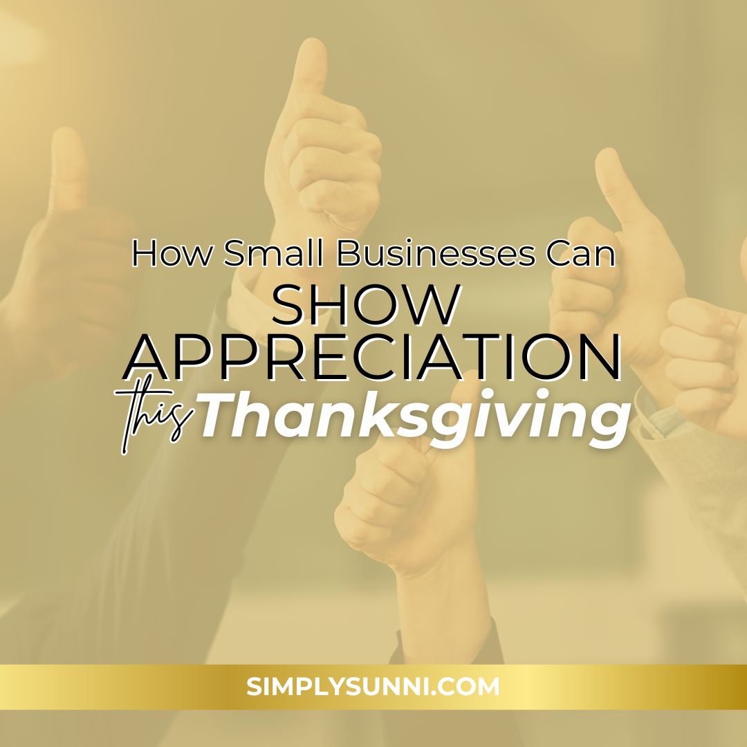 Showing customer appreciation with an image of thumbs up for this Thanksgiving.