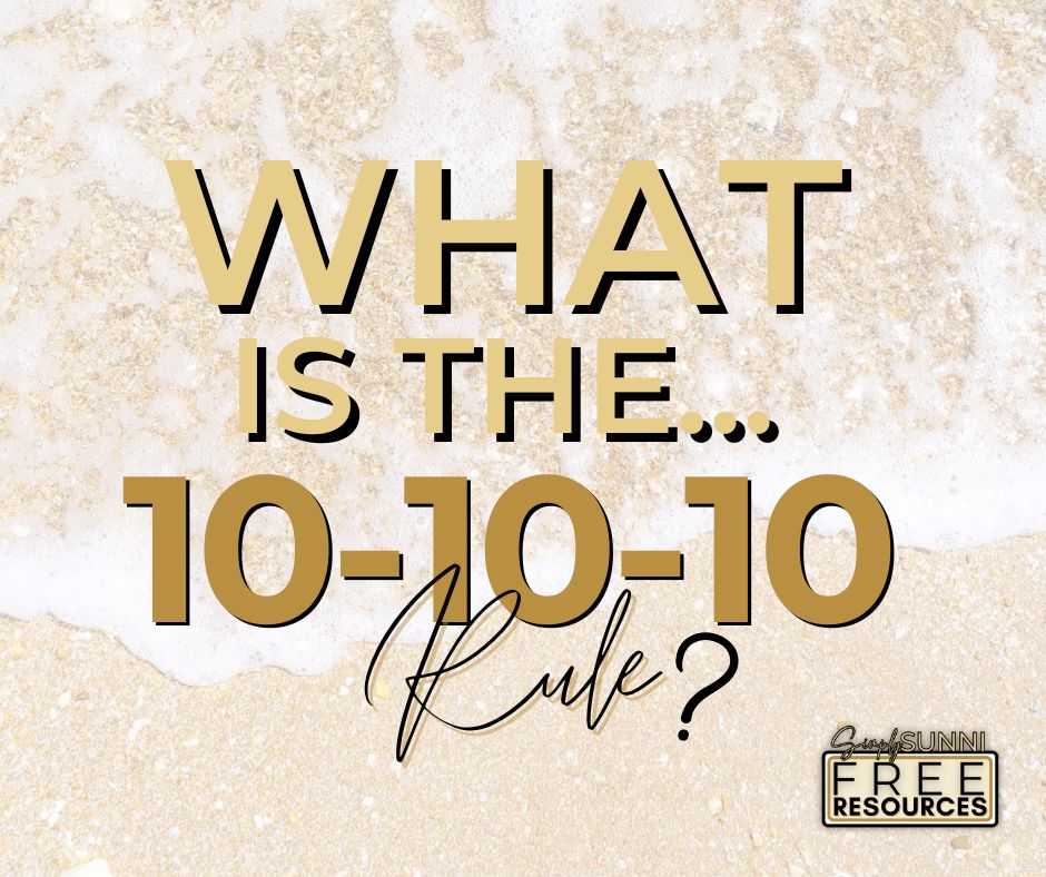 Learn how to write better blog posts with this 10-10-10 rule post by Simply Sunni.