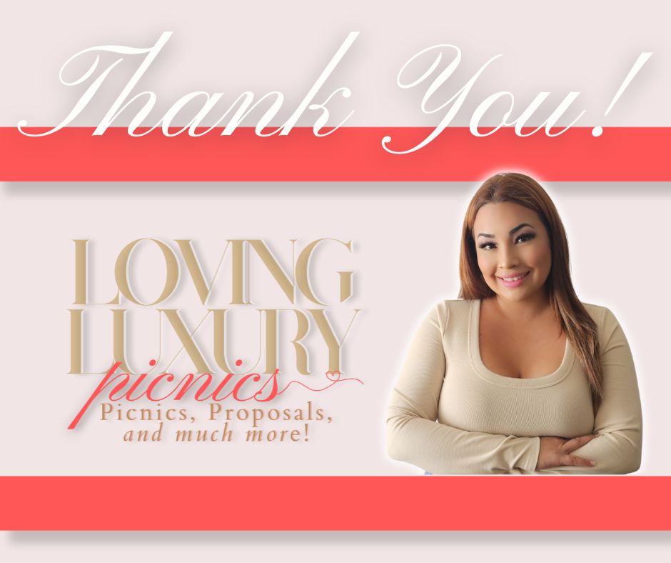 A Thank you post for Simply SUnni from Loving Luxury Picnics.